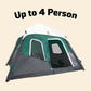 Small-Sized 2 Step Cabin Tent (Up To 4 Person).