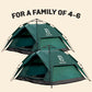 2 Large-Sized 3 Secs Tent (Family Package, US).