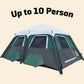 Extra Large-Sized 2 Step Cabin Tent (Up To 10 Person).